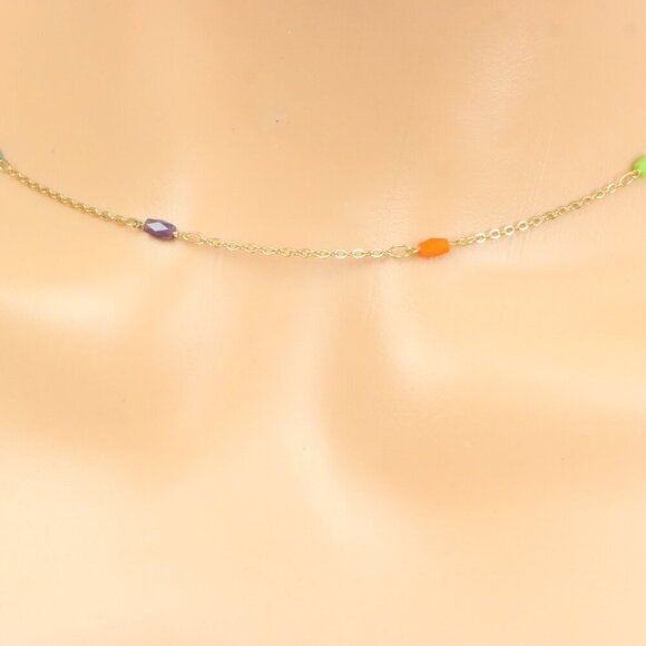 Minimalist Necklace Chain, Elegant Jewelry for Women & Girls | MLCRC1948 - Picture 5 of 10